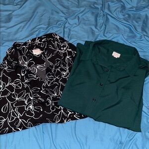 A New Day Black and Green Shirt Bundle
